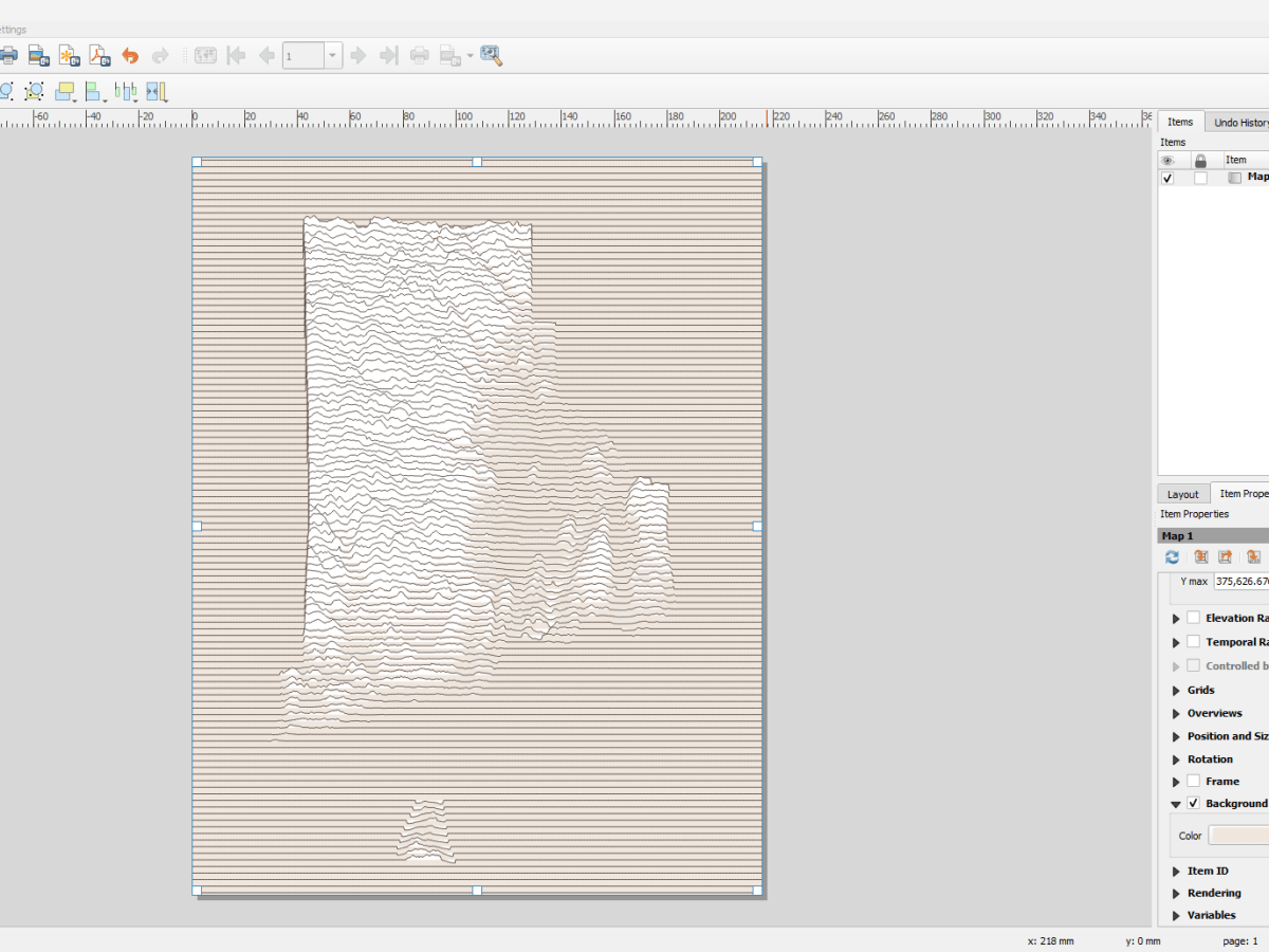 Create a Joy Plot Map in&nbsp;QGIS
